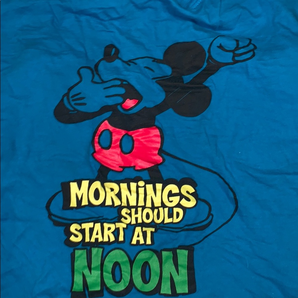 Mornings should start at noon t shirt